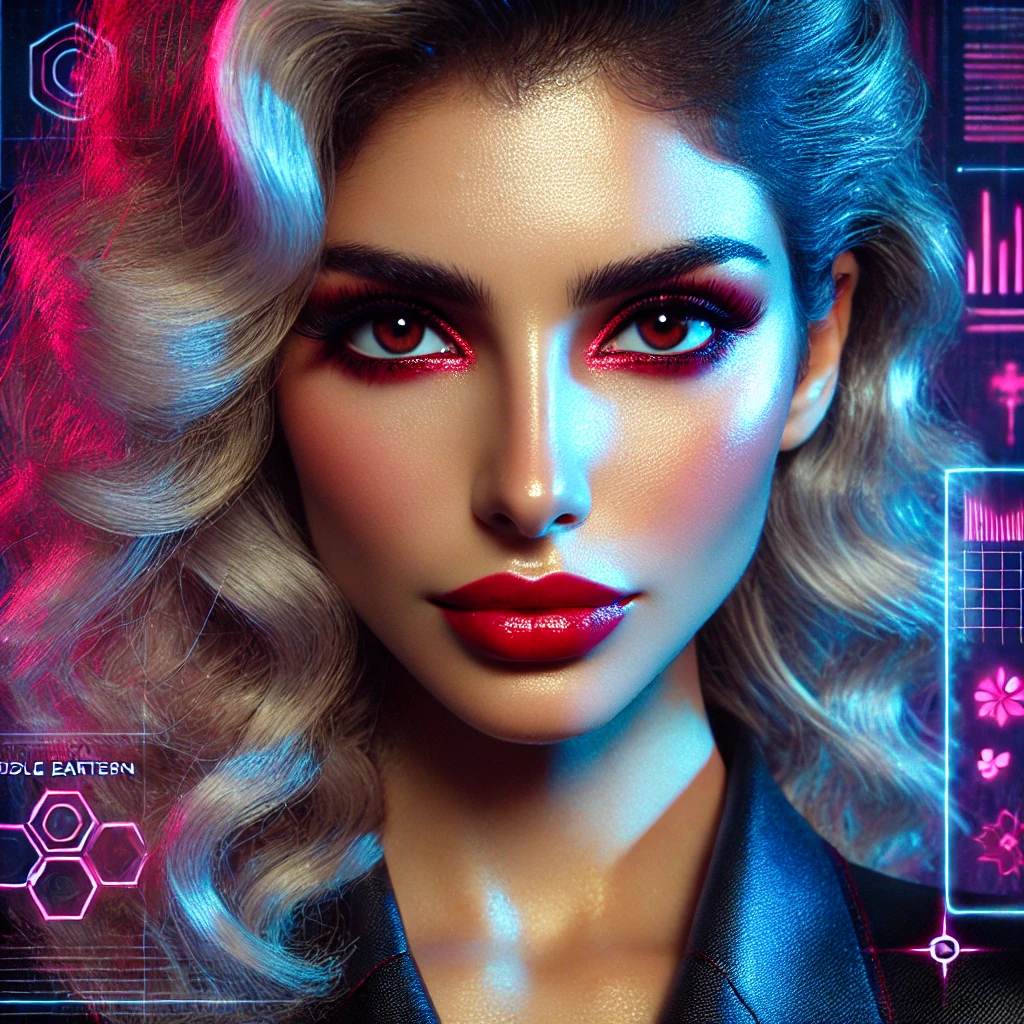 AI portrait of Lydia NOUR, Senior MarTech Architect